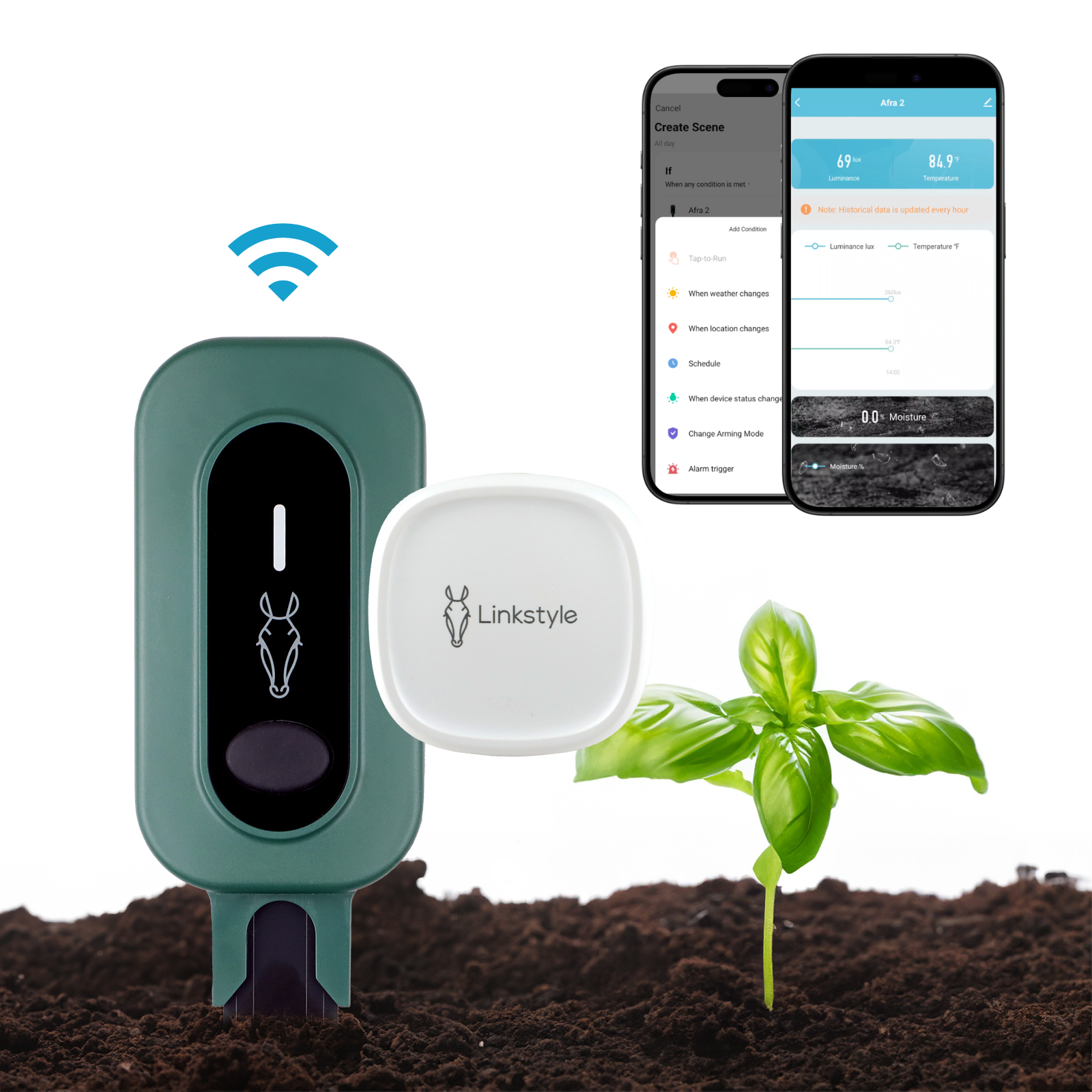 How to read the Afra II soil sensor?