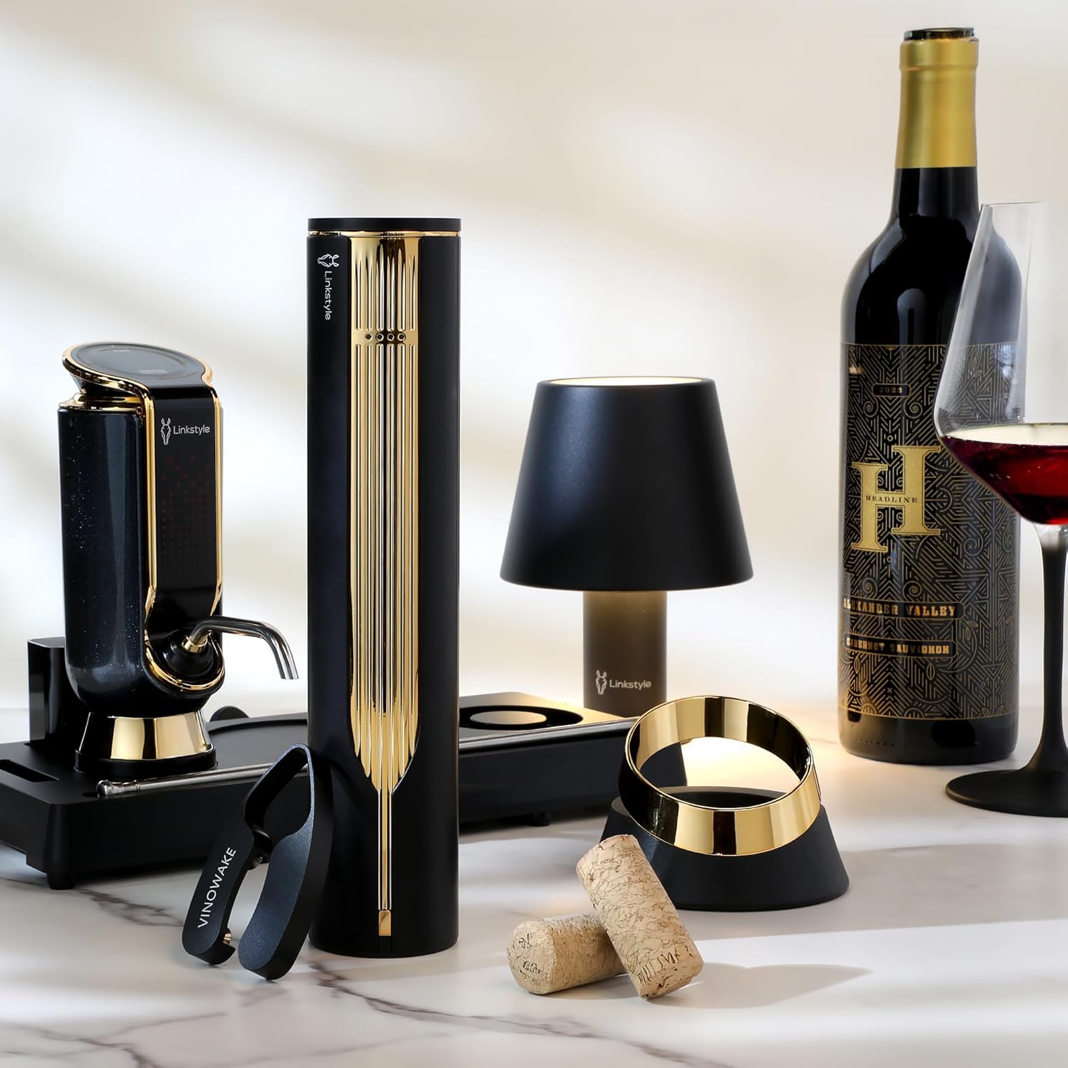 VINOWAKE Premior Wine Gift Set